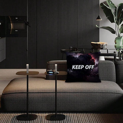 Room Decor Keep Off Pillow Set Of 2 Breathable Pillow Cover Square Cushion Case For Home Sofa Couch Decoration 18*18 Inch Diablo Style-1