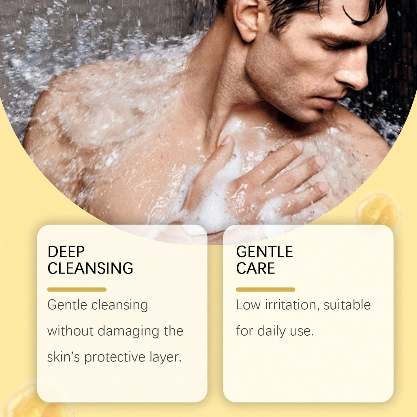 Roxelis Men's Skincare Gift Set 4 In 1 Set (Men Body Lotion 100g & Men Body Spray 100ml & Men Shower Gel 100ml & Birch Lemon Perfume 100ml) Perfect Christmas Birthday Gift For Father, Boyfriend