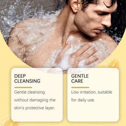 Roxelis Men's Skincare Gift Set 4 In 1 Set (Men Body Lotion 100g & Men Body Spray 100ml & Men Shower Gel 100ml & Birch Lemon Perfume 100ml) Perfect Christmas Birthday Gift For Father, Boyfriend