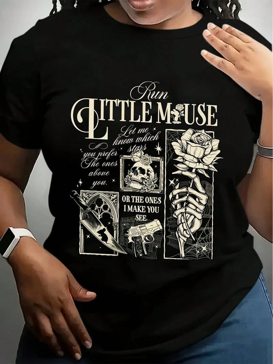 Run Little Mouse Tshirt, Run Little Mouse, Zade Book Dark Romance Merch, Smut Reader Gift, Smut Reader, Book Lover Gift, Dark Romance Book Shirt