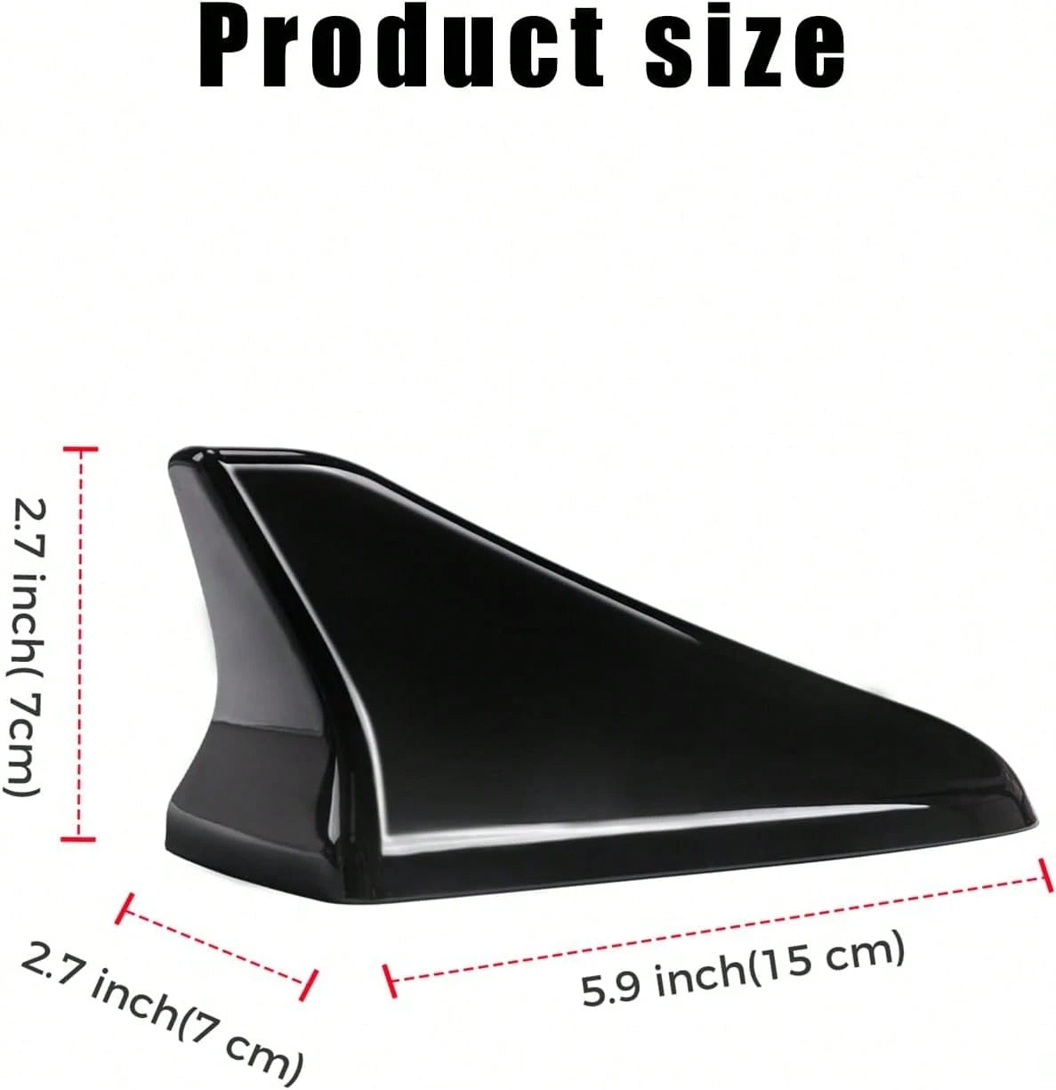 Shark Fin Antenna Cover Fit 2016 2018 2019,Car Roof Aerial Caps Optima 2015-2020/Elantra Sedan 2011-2015,Genesis Sedan G80 2015-2017,96219 D5000EBQK (NOT SPORT) 16OQ