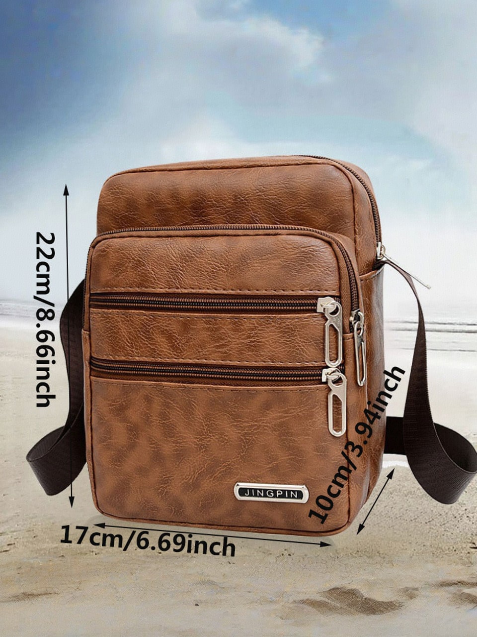 Shoulder Bag Men Fashion Business Casual Retro Bag Crossbody Bag Small Handbag Holiday Beach Work Bag For Travel,Easter,Daily Use Phone Tote Bag