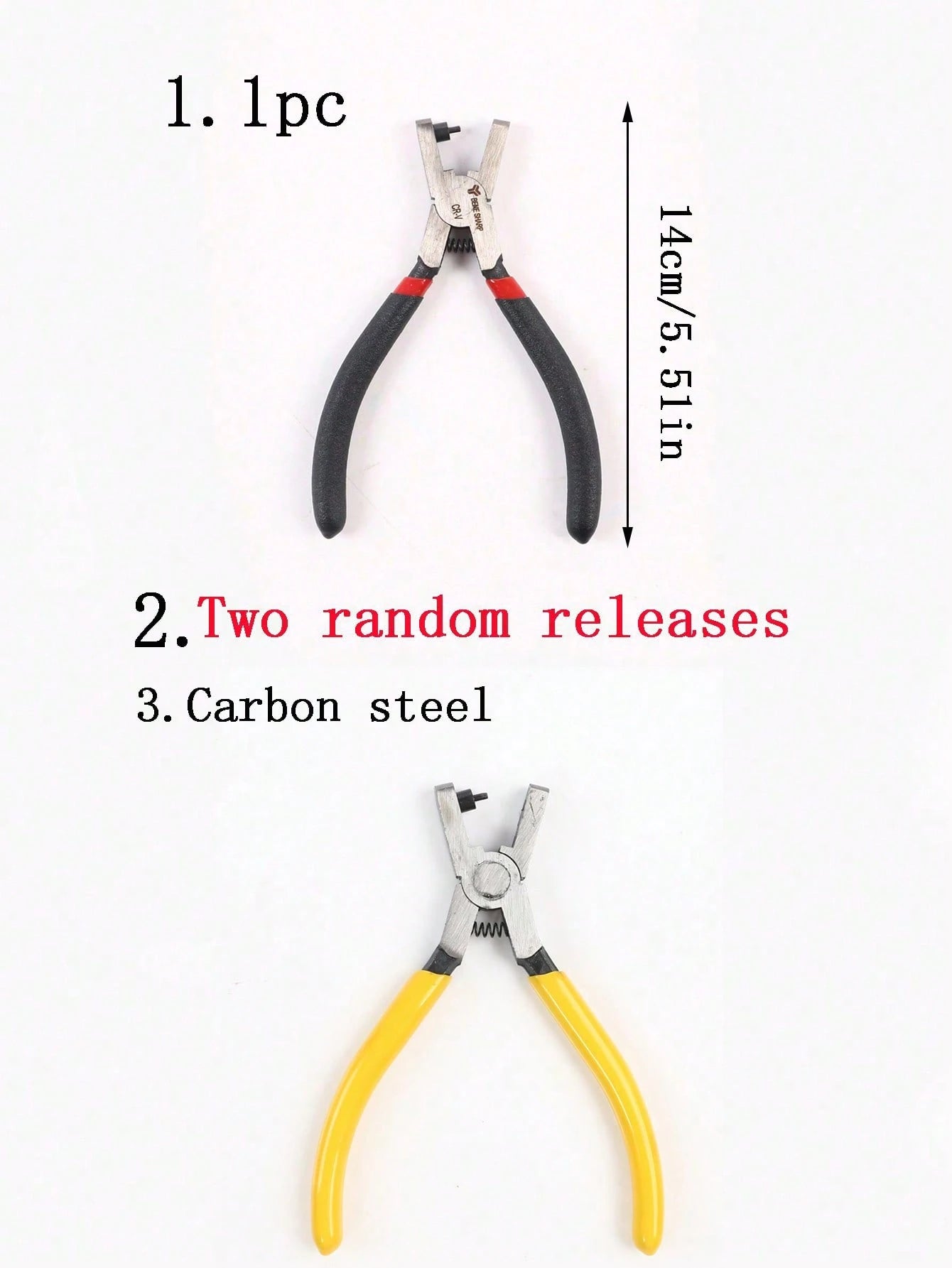 SikeSike 1pc Leather Hole Punch Tool, Suitable For Belts, Watch Straps, Handbag Straps, Etc. Fabric And Leather Hole Puncher, Suitable For Handmade And Simple DIY Belt Holes, Random Style And Color.
