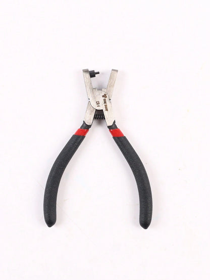 SikeSike 1pc Leather Hole Punch Tool, Suitable For Belts, Watch Straps, Handbag Straps, Etc. Fabric And Leather Hole Puncher, Suitable For Handmade And Simple DIY Belt Holes, Random Style And Color.