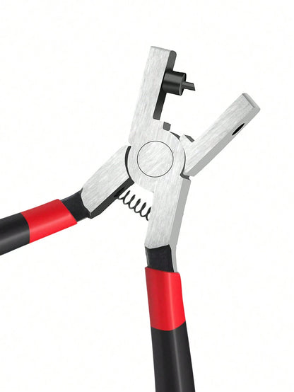 SikeSike 1pc Leather Hole Punch Tool, Suitable For Belts, Watch Straps, Handbag Straps, Etc. Fabric And Leather Hole Puncher, Suitable For Handmade And Simple DIY Belt Holes, Random Style And Color.