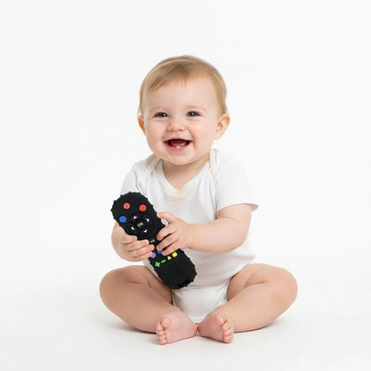 Silicone Teething Toy- Silicone Material- Game Console Teething Toy- Sensory Teething Toy- Suitable For Babies 0+