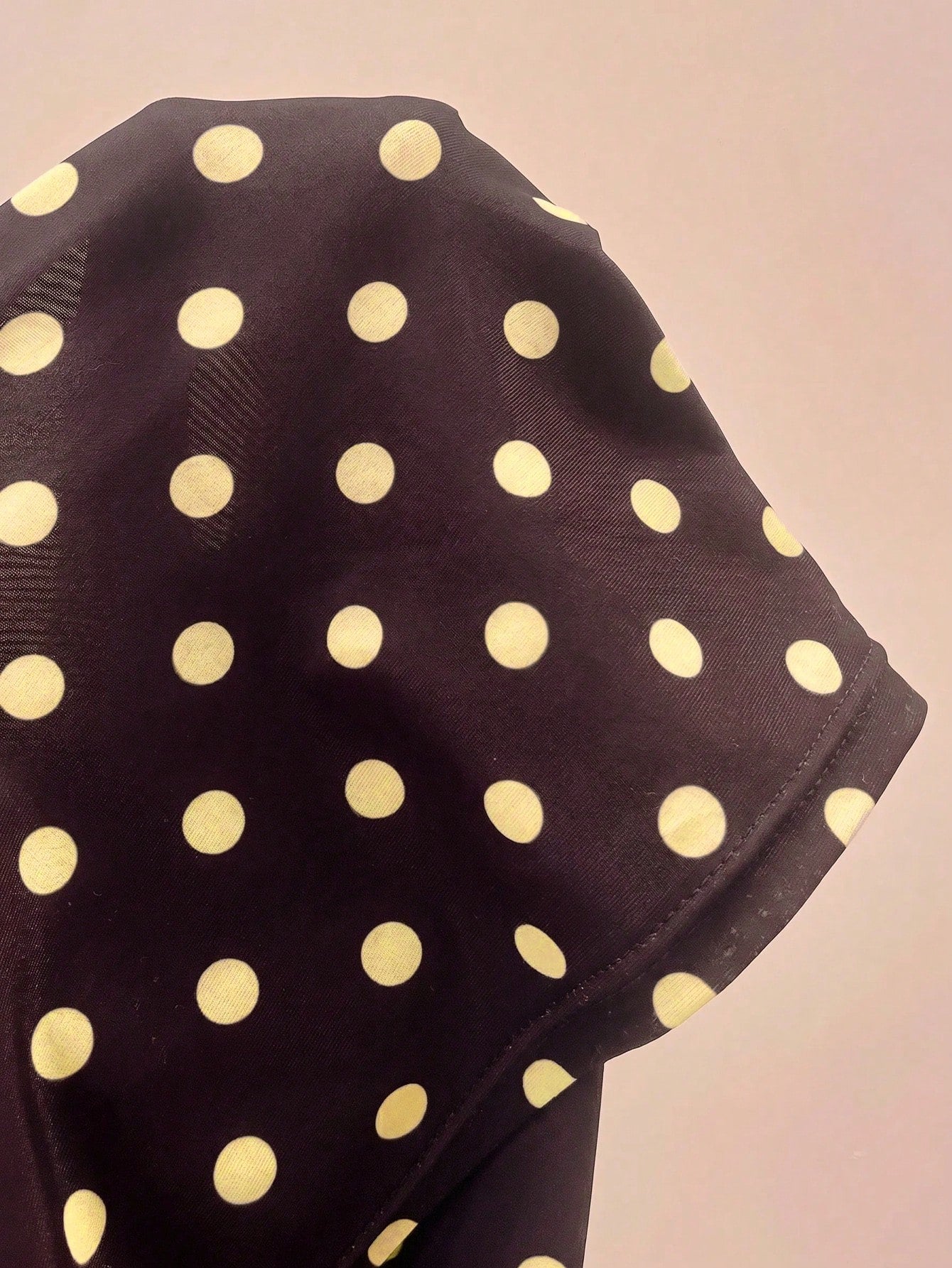 Slaydiva Plus Size Polka Dot Print Colorblock Halter Tie Tank Top And Shorts Set