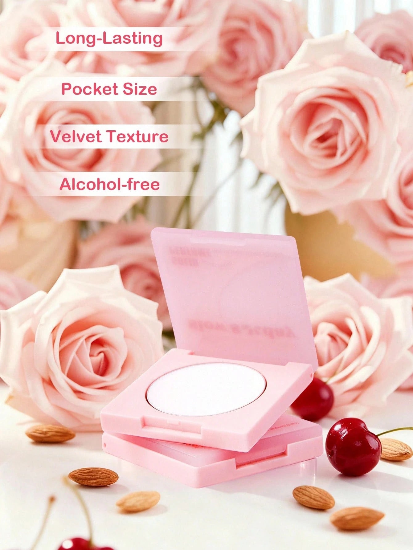 Slow Sunday Solid Perfume (Velvet Cherry), Long-Lasting Fragrance, Mini Perfume, Romantic & Charming, Floral Fruity, Daily Commute & Vacation, Non-Alcoholic, Travel-Friendly, K Beauty, Ideal For Part