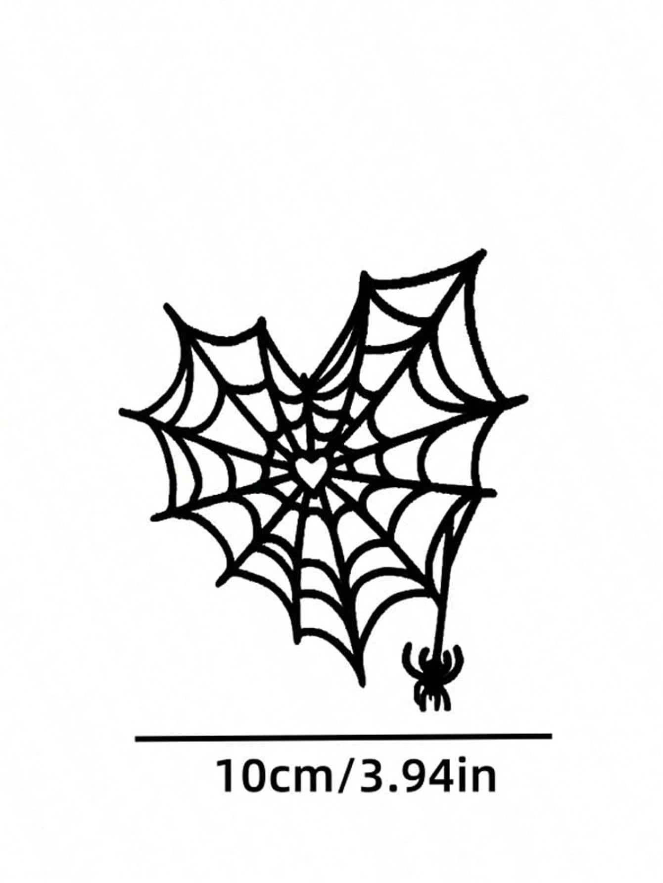 Spiderweb Vinyl Decal Decal For Car, Laptop, Cups Spiderweb Goth Girl Decal Spiderweb Sticker For Car Window Permanent Vinyl Decal