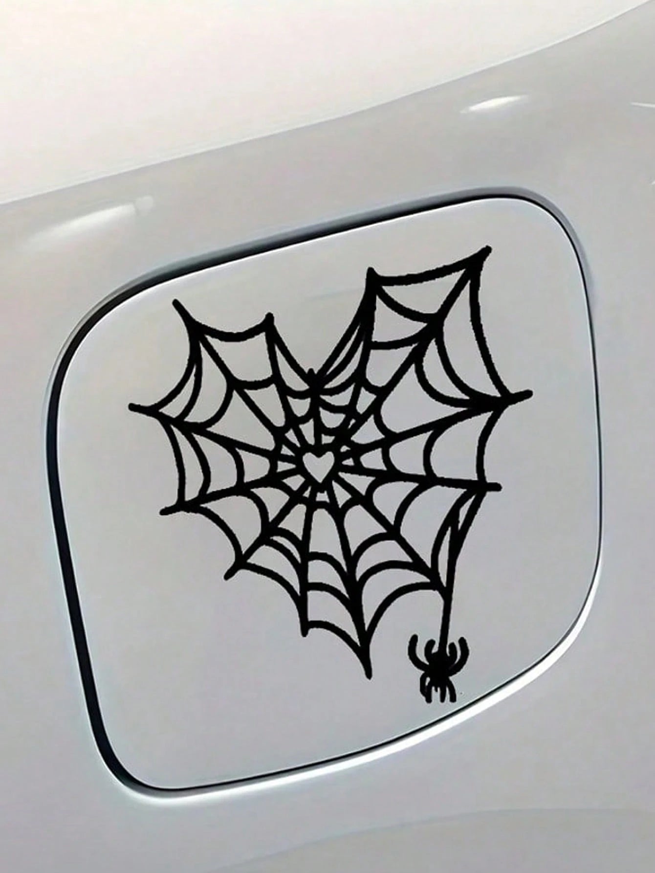 Spiderweb Vinyl Decal Decal For Car, Laptop, Cups Spiderweb Goth Girl Decal Spiderweb Sticker For Car Window Permanent Vinyl Decal