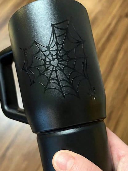 Spiderweb Vinyl Decal Decal For Car, Laptop, Cups Spiderweb Goth Girl Decal Spiderweb Sticker For Car Window Permanent Vinyl Decal