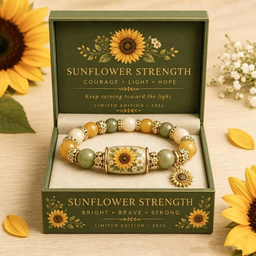 Spring Garden Hummingbird Beaded Bracelet Gift Set, Inspirational Charm Elastic Bracelet, Love And Peace Jewelry Gift