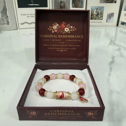 Spring Garden Hummingbird Beaded Bracelet Gift Set, Inspirational Charm Elastic Bracelet, Love And Peace Jewelry Gift