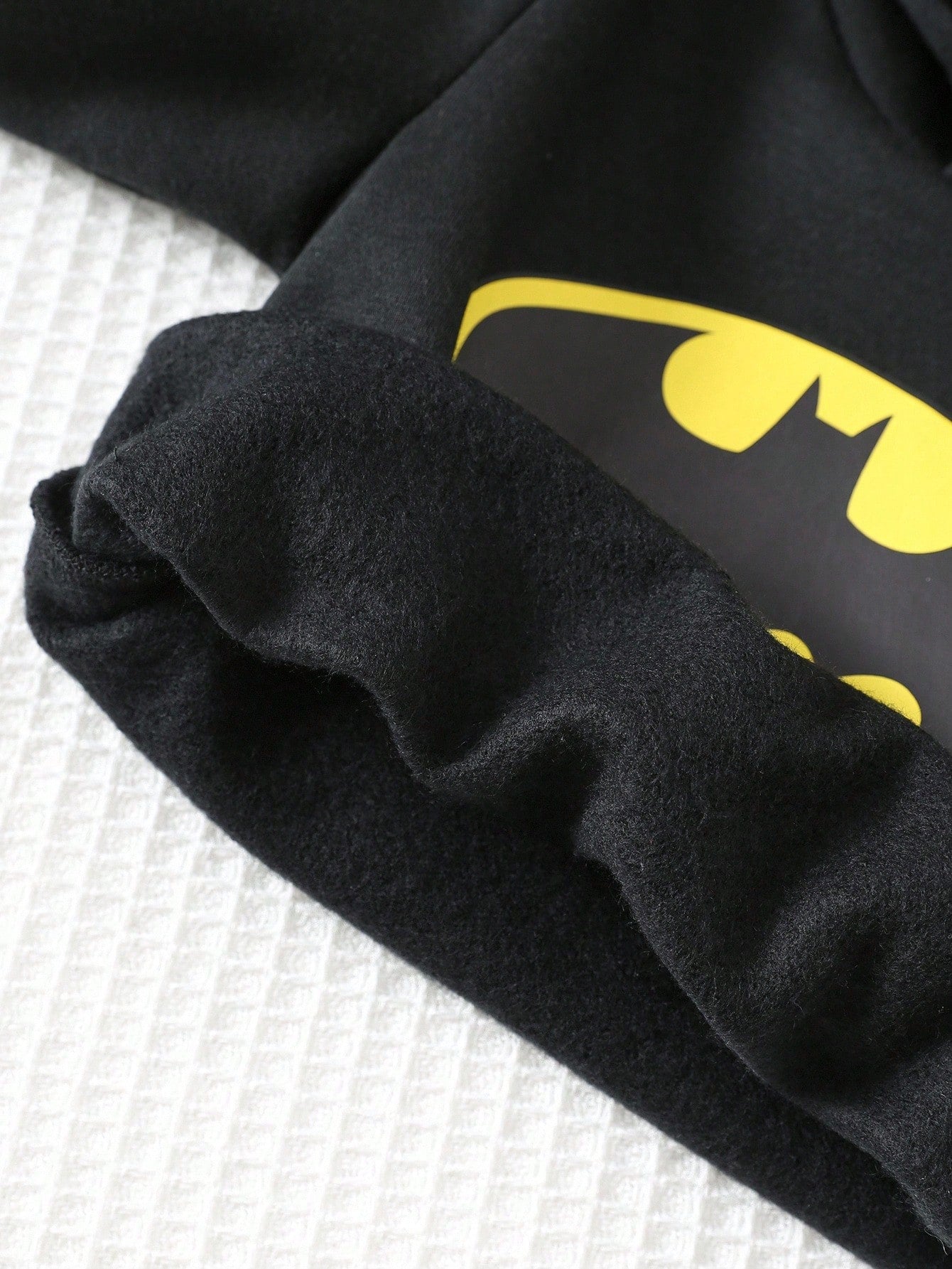 SUPERMAN X Cozy Pixies 2pcs Baby Boy Graphic Hoodie Sweatshirt And Elastic Waist Jogger Pants Set Fall Winter