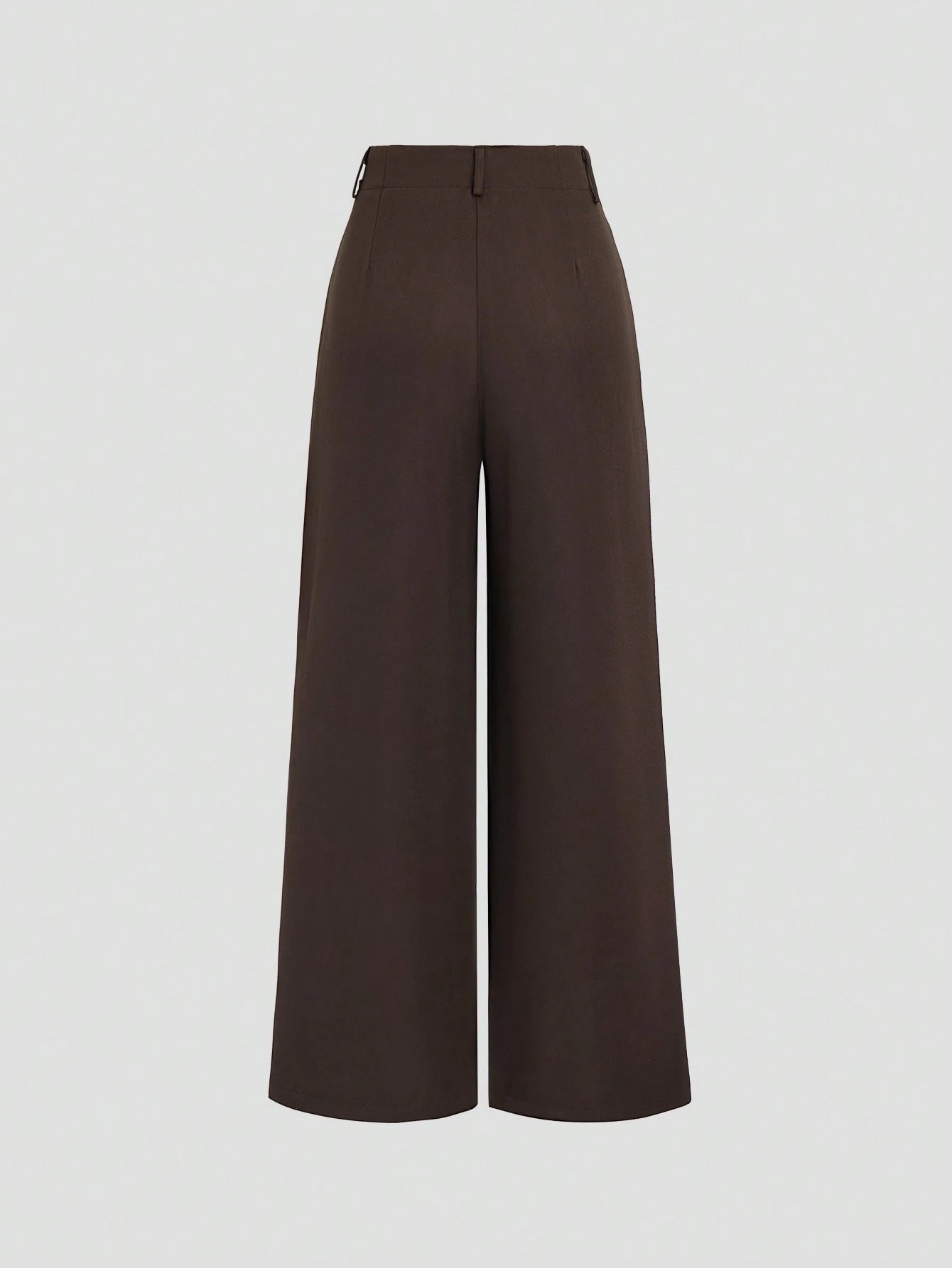 Sweetra Women's Vintage Elegant Jacquard Pleated Wide Leg Pants, Autumn/Winter Fall Cloth For Women