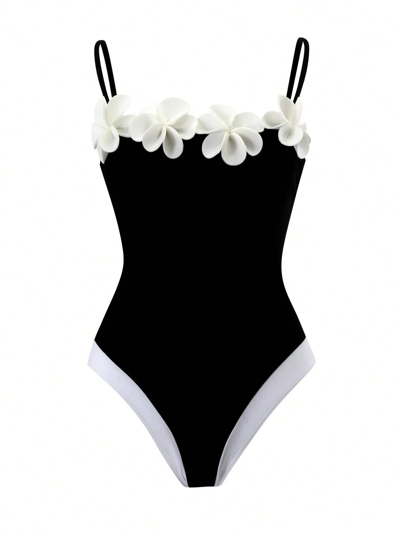 Swim Oasis 2026 Spring/Summer New Plus Size One-Piece Swimsuit, Fashionable High-End Elegant Floral One-Piece Swimsuit For Women