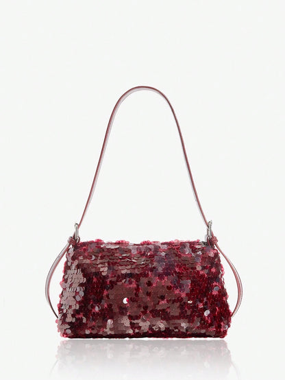 SXY Fashionable Sequin Shoulder Bag For Women