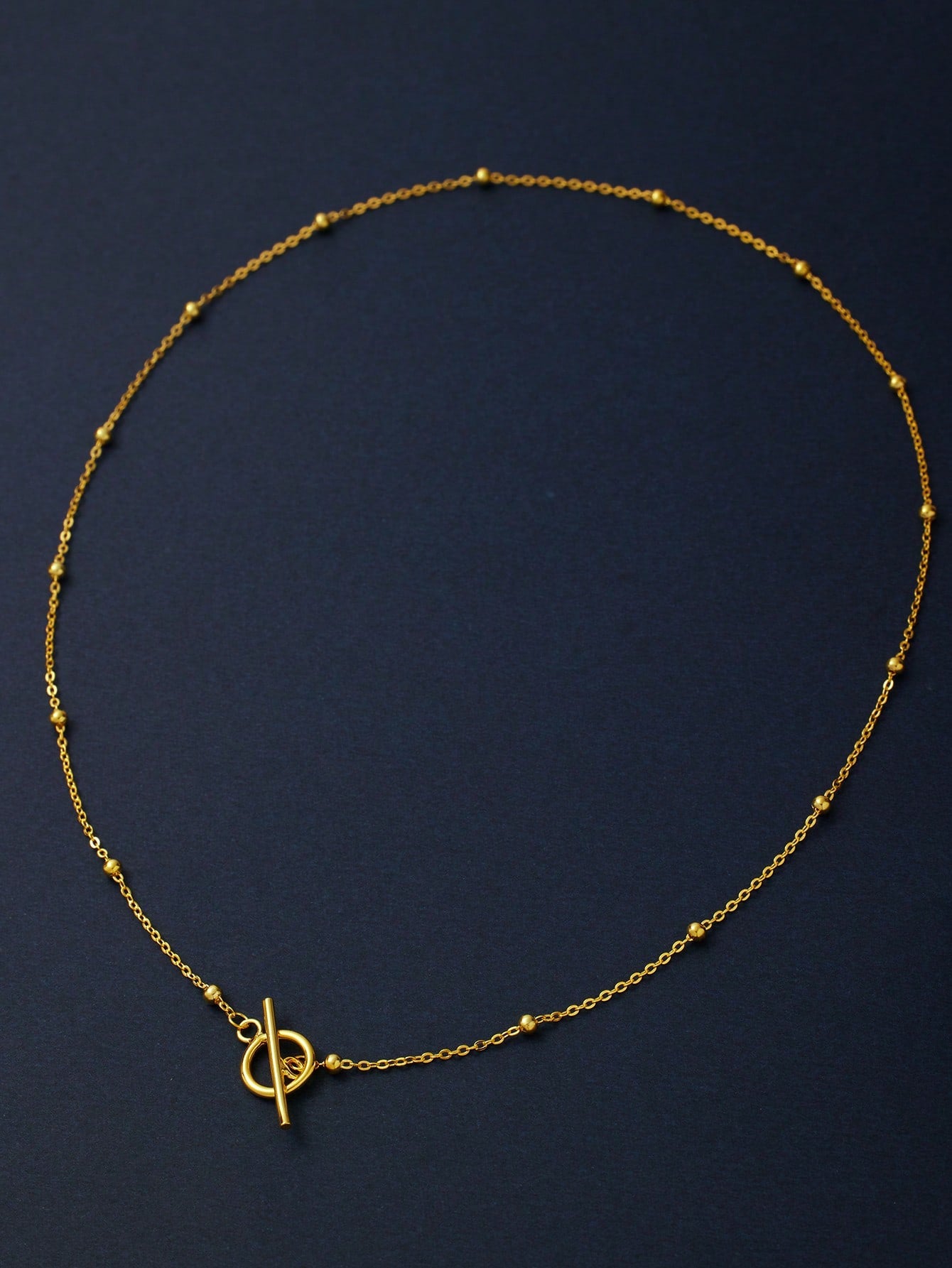 SYMFNY 1pc 925 Sterling Silver OT Clasp Pearl Necklace, Suitable For Women Daily & Holiday Wear
