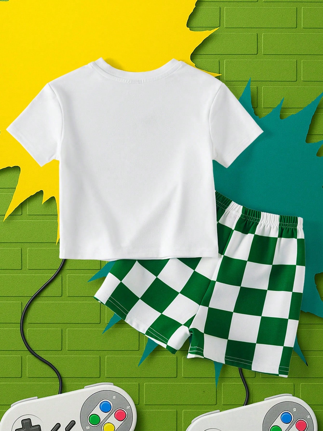 TEENAGE MUTANT NINJA TURTLES| Baby Boy Cartoon Print Short Sleeve T-Shirt And Shorts, MUTANT TURTLES