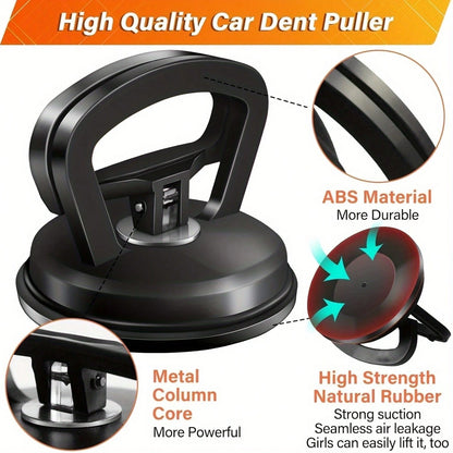 This 7-Piece Car Dent Repair Tool Kit Includes A Suction Cup Dent Repair Tool, A Dent Removal Tool, And A Dent Repair Kit Handle Lifter. It Is Suitable For Car Bodies, Glass, Screens, Moving Objects