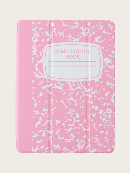 TPU Bookshelf Book Style Flip Pad Case Painted Notebook Protective Case Compatible With IPad Mini 4/5 Mini6 Mini7 A8 A16 2025 Air 11 13 M2 M3 Pro 11 13 M4 2024 Air 4 5 10th 10.9 Pro 11 9th 8th 7th 10.