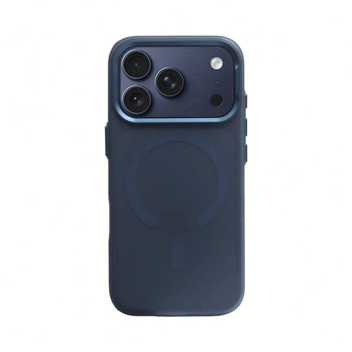 Transluct Frosted For MagSafe Phone Case For 17 17pro Max 16 Pro 15 Wireless Charging Alloy Ls Ultrathin Matte Cover.Holiday Accessories.
