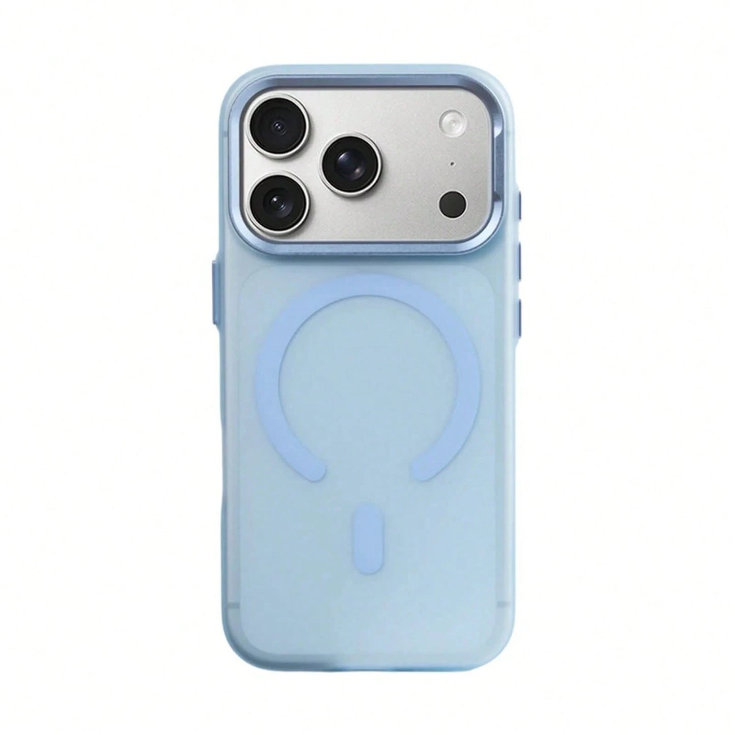 Transluct Frosted For MagSafe Phone Case For 17 17pro Max 16 Pro 15 Wireless Charging Alloy Ls Ultrathin Matte Cover.Holiday Accessories.