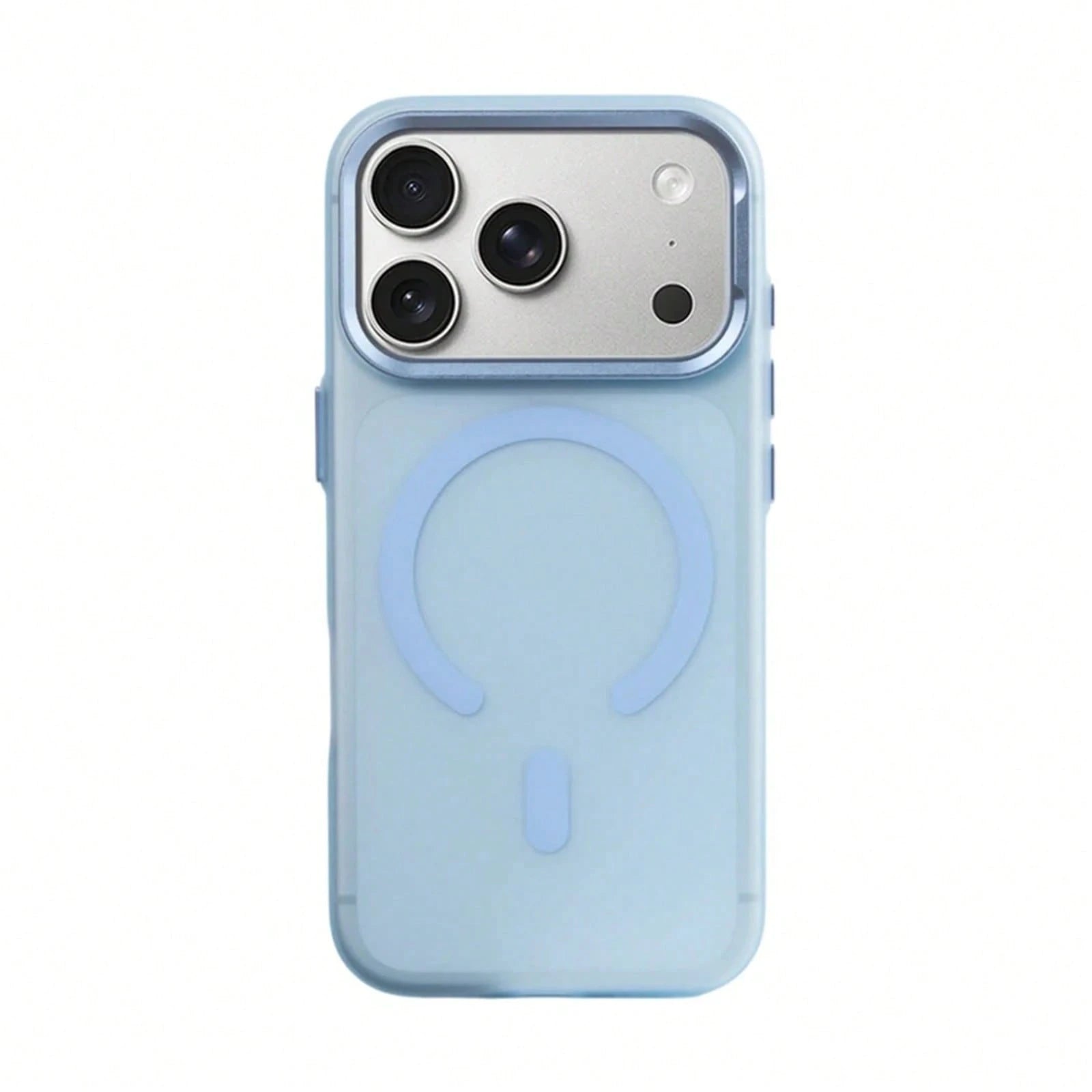 Transluct Frosted For MagSafe Phone Case For 17 17pro Max 16 Pro 15 Wireless Charging Alloy Ls Ultrathin Matte Cover.Holiday Accessories.