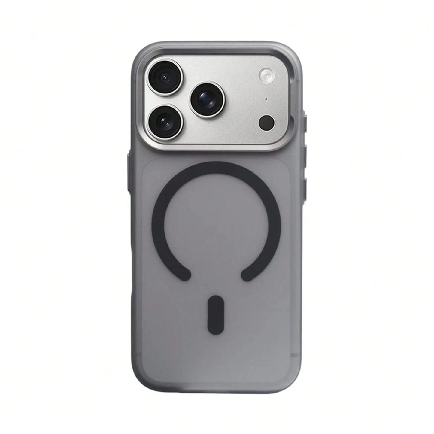 Transluct Frosted For MagSafe Phone Case For 17 17pro Max 16 Pro 15 Wireless Charging Alloy Ls Ultrathin Matte Cover.Holiday Accessories.