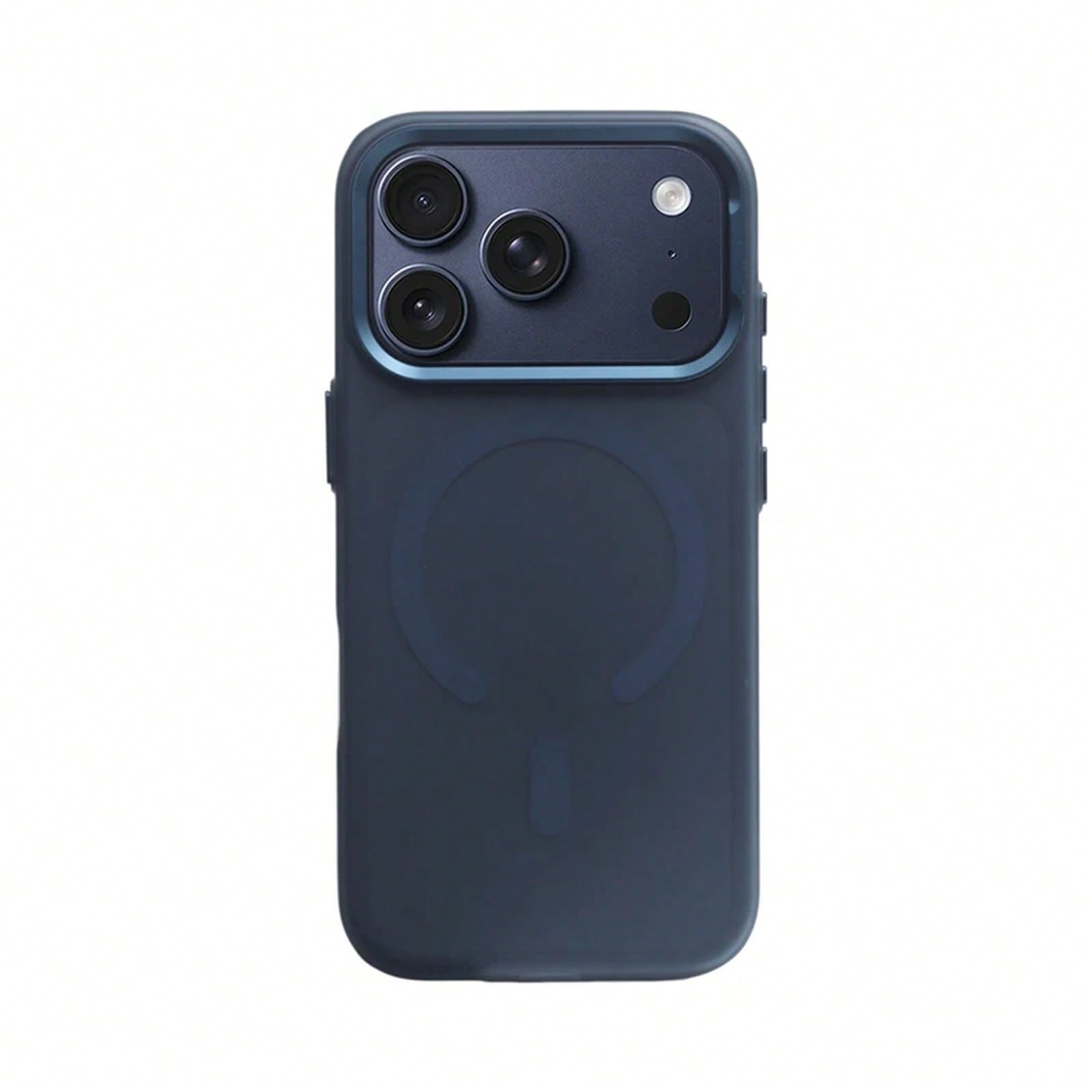 Transluct Frosted For MagSafe Phone Case For 17 17pro Max 16 Pro 15 Wireless Charging Alloy Ls Ultrathin Matte Cover.Holiday Accessories.