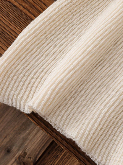 Tween Girl Winter Knit 2 Pieces Set, Cute 3D Bow Sweater With Pleated Skirt, Elegant And Adorable,Suitable For Autumn/Winter Back To School Clothes