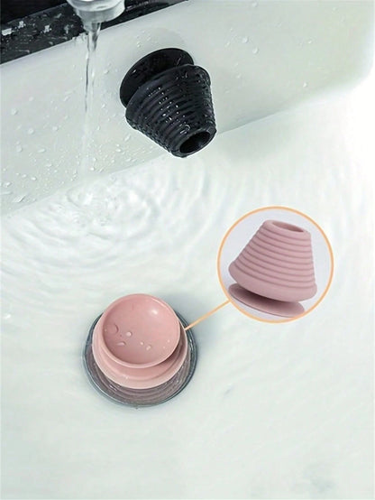 Universal Bathtub Plug, Drain Deodorizer Plug, Bathtub And Bathroom Sink Pipe Plug, Bathroom Tools, Bathtub Plug, Downpipe Silicone Sink Plug Plug, Anti-Odor Plug, Mop Pool Sink Bathtub Washbasin Plug