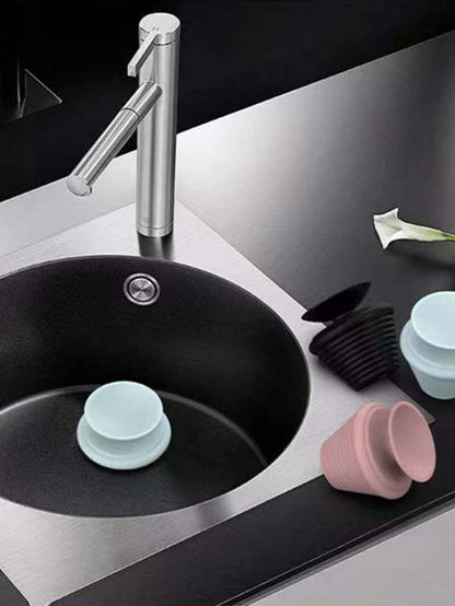 Universal Bathtub Plug, Drain Deodorizer Plug, Bathtub And Bathroom Sink Pipe Plug, Bathroom Tools, Bathtub Plug, Downpipe Silicone Sink Plug Plug, Anti-Odor Plug, Mop Pool Sink Bathtub Washbasin Plug