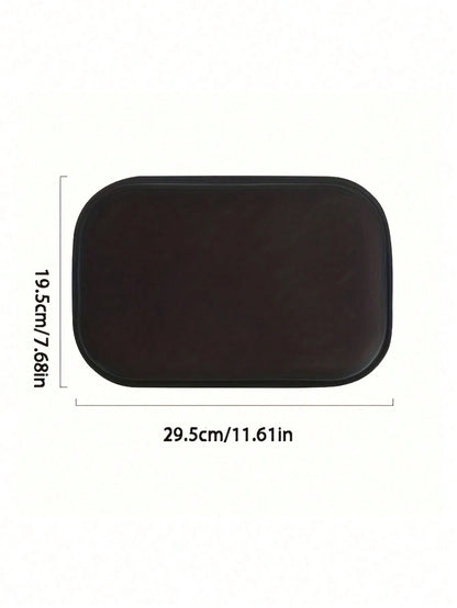 Universal Car Armrest Pad, Center Console Soft Memory Foam Armrest Box Pad, Comfortable Pressure Relief Automotive Interior Accessories, Non-Slip Armrest Support Pad Suitable For Cars, SUVs, Trucks, E