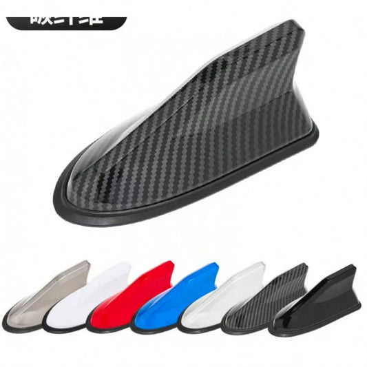 Universal Shark Fin Antenna For Cars, FM/AM Radio Signal Aerodynamic Roof Antenna, Waterproof Automotive Exterior Trim Accessories