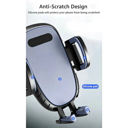 Untoom Universal CD Slot Car Phone Holder 360 Degree Rotation Car Phone Mount Mobile Phone Stand In Car Compatible With IPhone