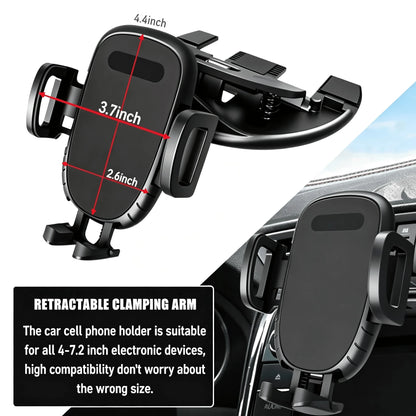Untoom Universal CD Slot Car Phone Holder 360 Degree Rotation Car Phone Mount Mobile Phone Stand In Car Compatible With IPhone