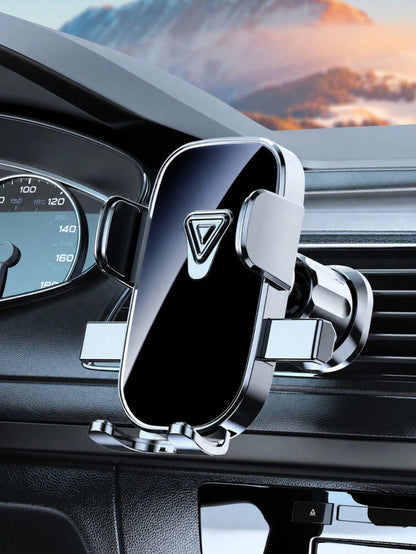 Upgraded Spiral Hook Car Phone Holder 360° Rotating Ball Joint Universal Fit 4.7-7.2 Inch Phones Anti-Slip One-Hand Operation Compatible With All Air Vent Types Car Accessories
