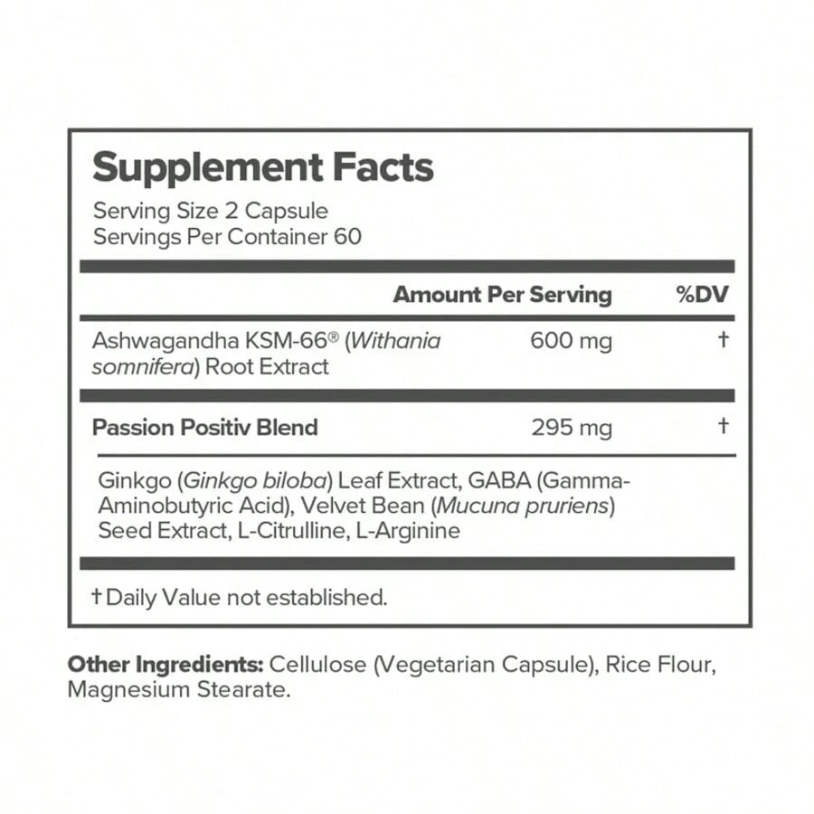 URRVaginal Moisture & Mood- Formulated To Support Vaginal Moisture, Mood & Relaxation- With KSM-66 ® Ashwagandha, Ginkgo Biloba, Mucuna Pruriens, And GABA- 30 Servings