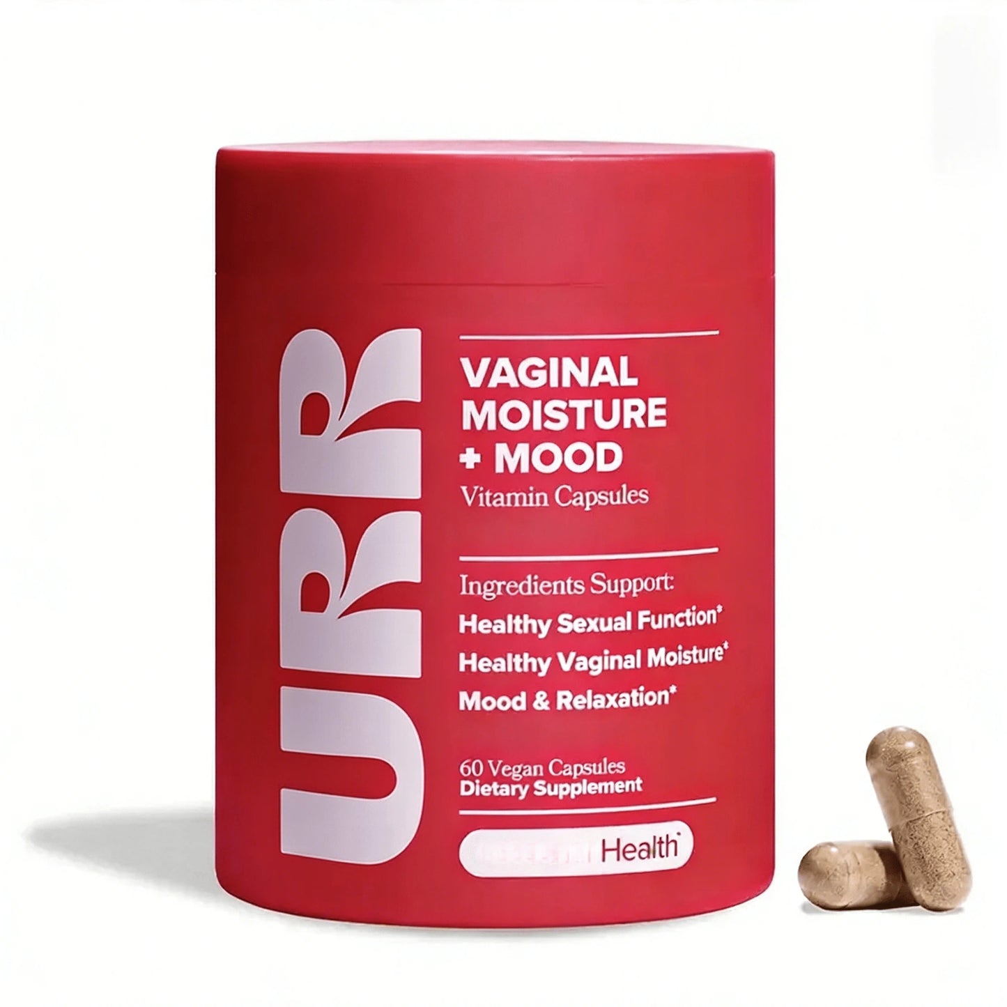 URRVaginal Moisture & Mood- Formulated To Support Vaginal Moisture, Mood & Relaxation- With KSM-66 ® Ashwagandha, Ginkgo Biloba, Mucuna Pruriens, And GABA- 30 Servings