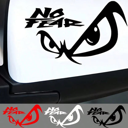 Vinyl Stickers Fearless Car Decals Waterproof Decoration For Car Bumpers, Rear Windows, Trucks