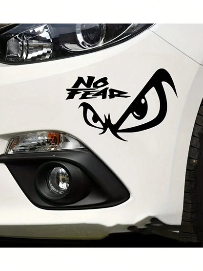 Vinyl Stickers Fearless Car Decals Waterproof Decoration For Car Bumpers, Rear Windows, Trucks