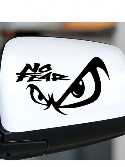 Vinyl Stickers Fearless Car Decals Waterproof Decoration For Car Bumpers, Rear Windows, Trucks