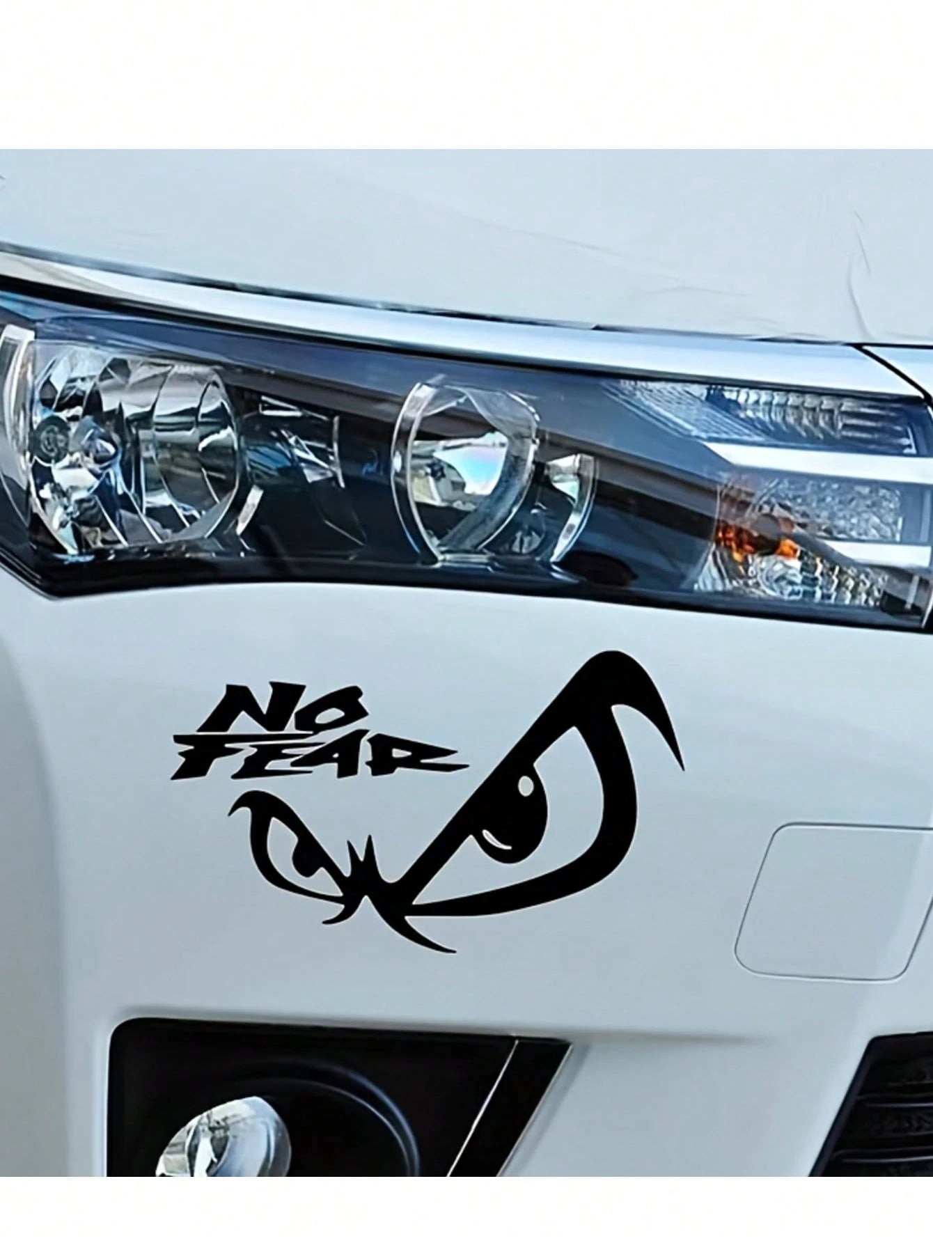 Vinyl Stickers Fearless Car Decals Waterproof Decoration For Car Bumpers, Rear Windows, Trucks