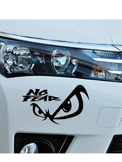 Vinyl Stickers Fearless Car Decals Waterproof Decoration For Car Bumpers, Rear Windows, Trucks