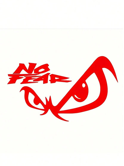 Vinyl Stickers Fearless Car Decals Waterproof Decoration For Car Bumpers, Rear Windows, Trucks