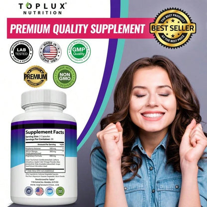 VPOAJ Keto Detox Supplement Natural Detox & Cleanse