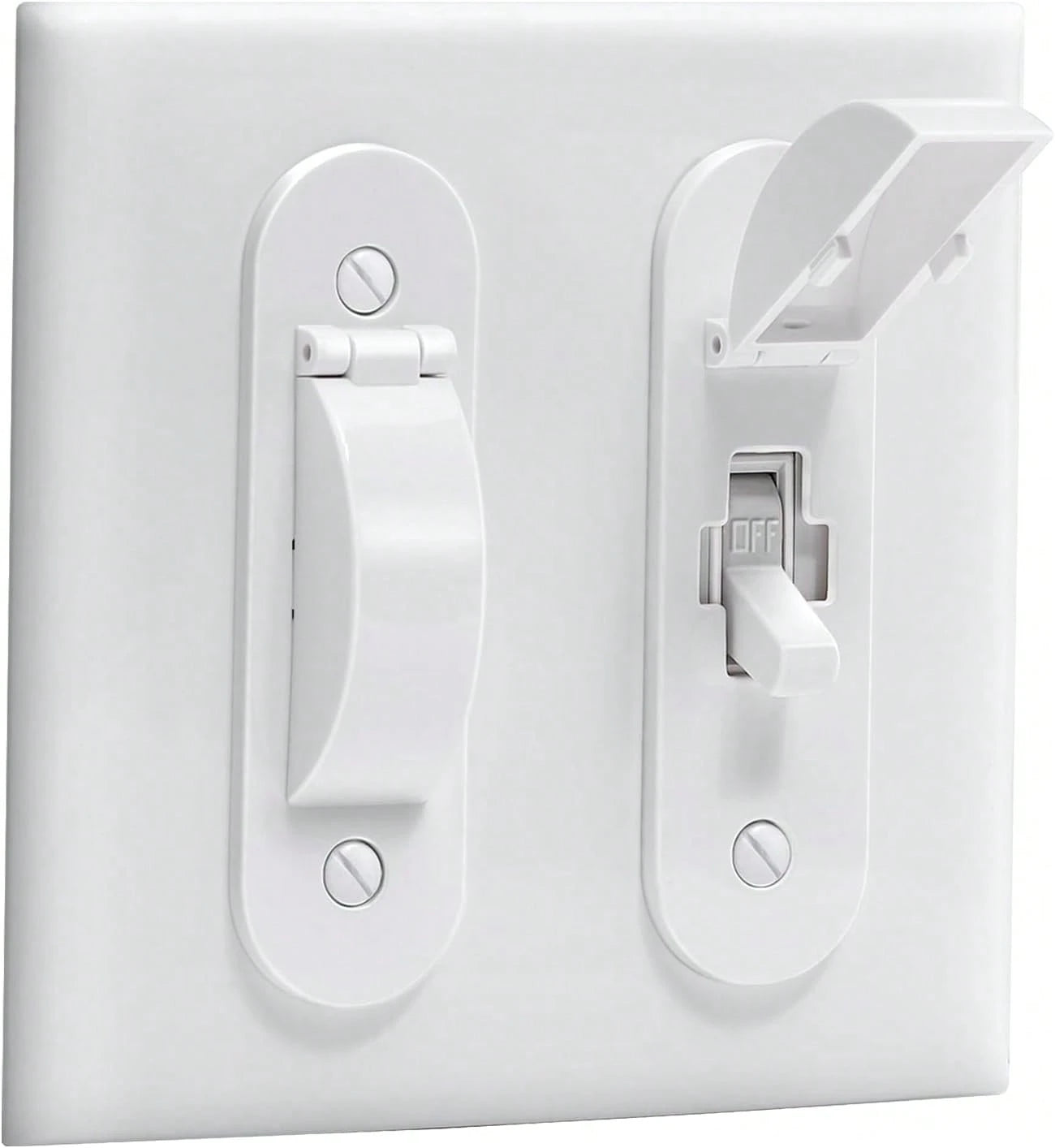 Wall Switch Guard, Child Proof Light Switch Cover Guard| Toggle Style| Light Switch Protection| Keep Toggle Switch In On Or Off Position| 1 Pack