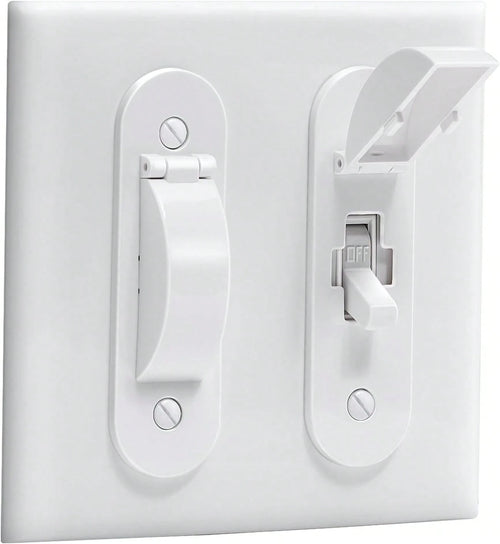 Wall Switch Guard, Child Proof Light Switch Cover Guard| Toggle Style| Light Switch Protection| Keep Toggle Switch In On Or Off Position| 1 Pack