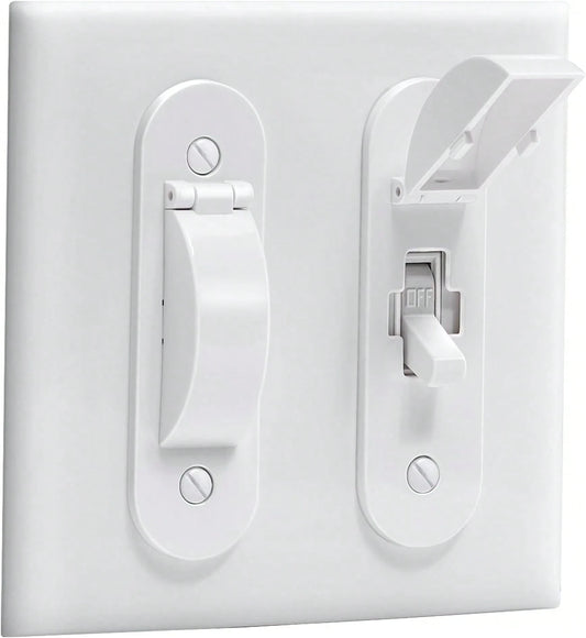 Wall Switch Guard, Child Proof Light Switch Cover Guard| Toggle Style| Light Switch Protection| Keep Toggle Switch In On Or Off Position| 1 Pack